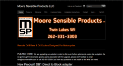 Desktop Screenshot of mooresensible.com