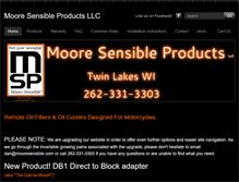 Tablet Screenshot of mooresensible.com